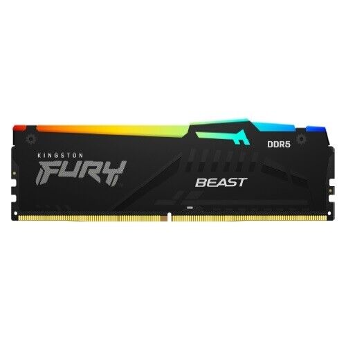 Kingston KF556C36BBEAK2-64 Memory 64G 5600MT DDR5 CL36 DIMM K2 FURY Beast RGB