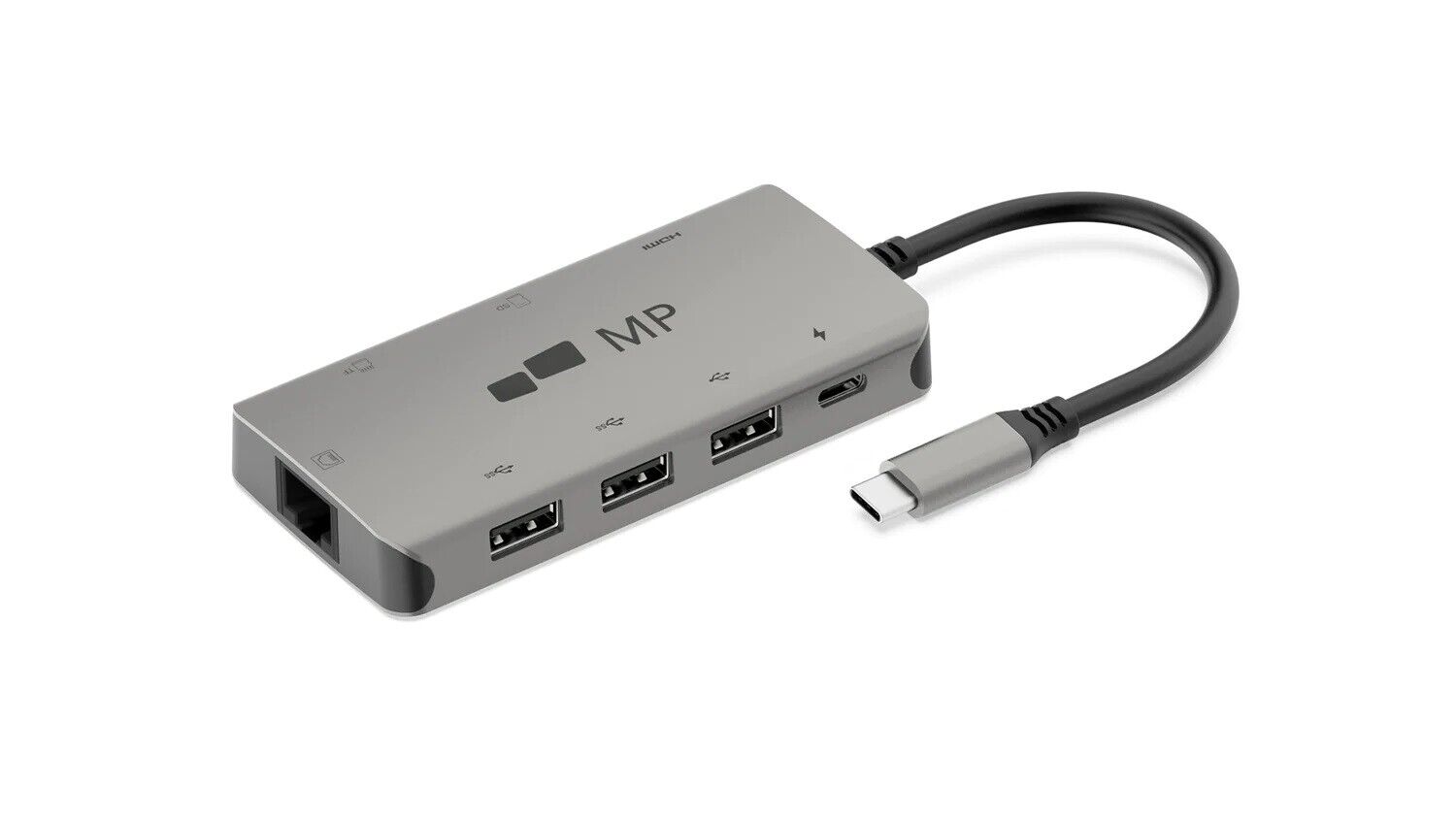 Mobile Pixels 104-1001P01 Accessory 8 in 1 USB C Dongle Retail