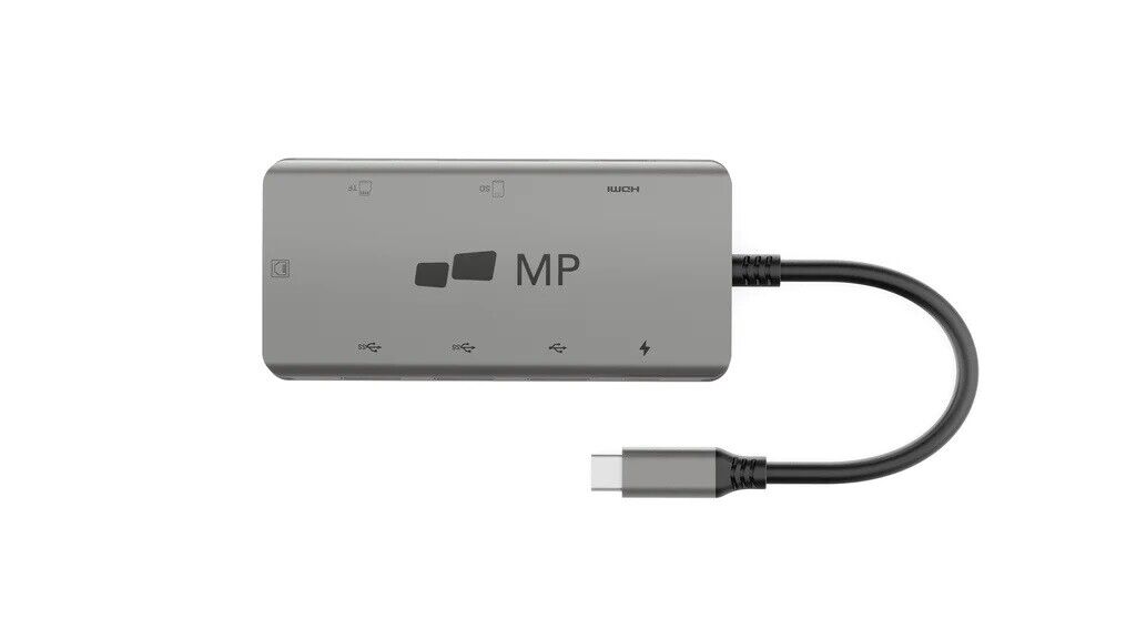 Mobile Pixels 104-1001P01 Accessory 8 in 1 USB C Dongle Retail