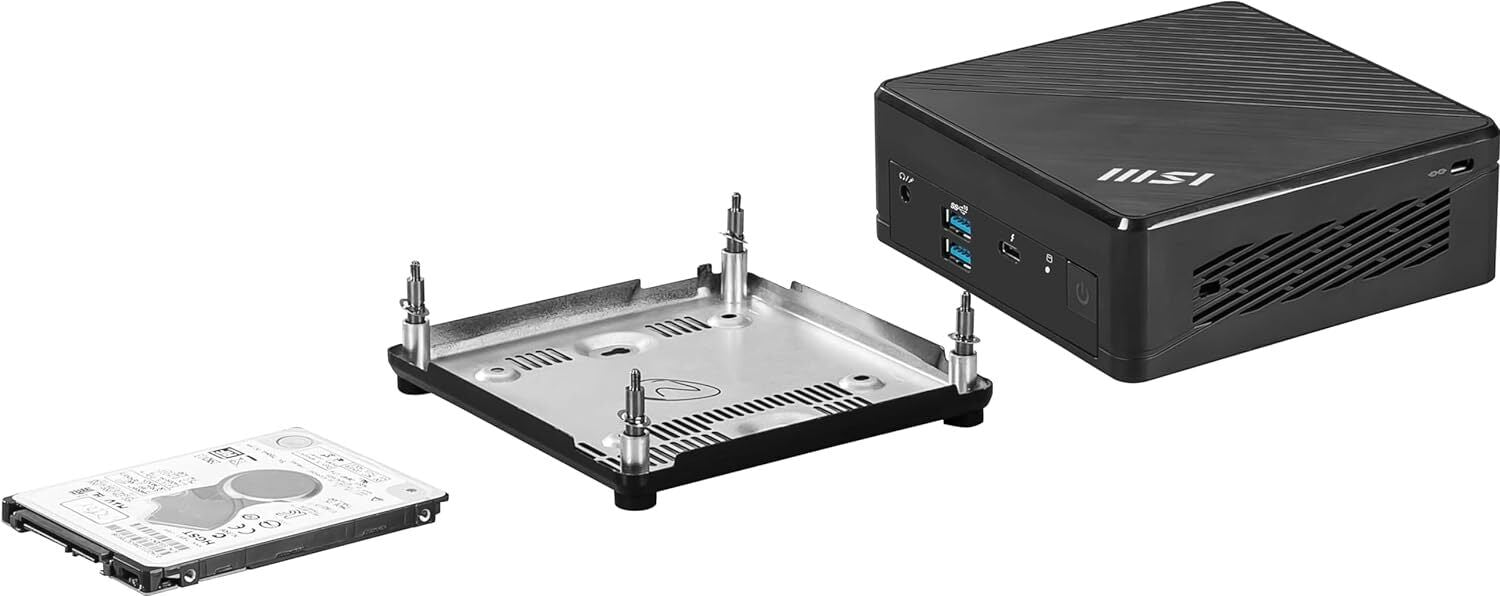 MSI CUBI512M093 Cubi 5 12M-093BUS, Mini PC, Intel i5-1235U CPU,Non Logo,Barebone