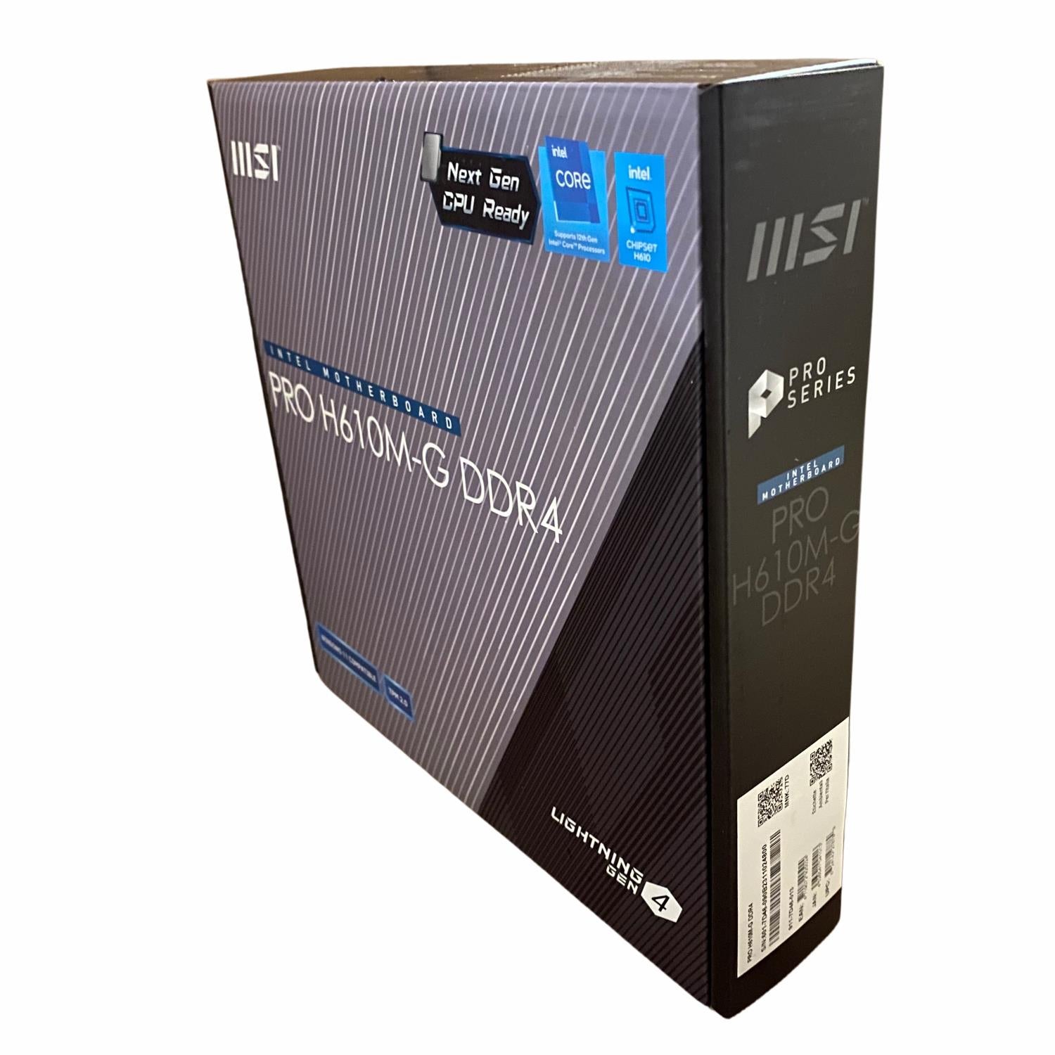 MSI PROH610MGD4 Motherboard PRO H610M-G DDR4 H610 Socket1700 Max64GB DDR4 mATX