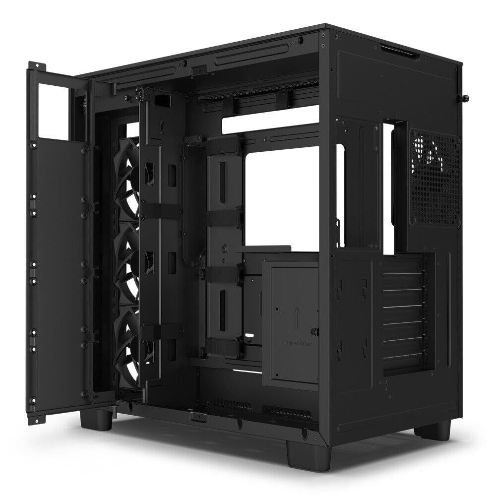 NZXT CM-H91FB-01 Computer case H9 Flow MID-TOWER TG F120Q Airflow Fan Black