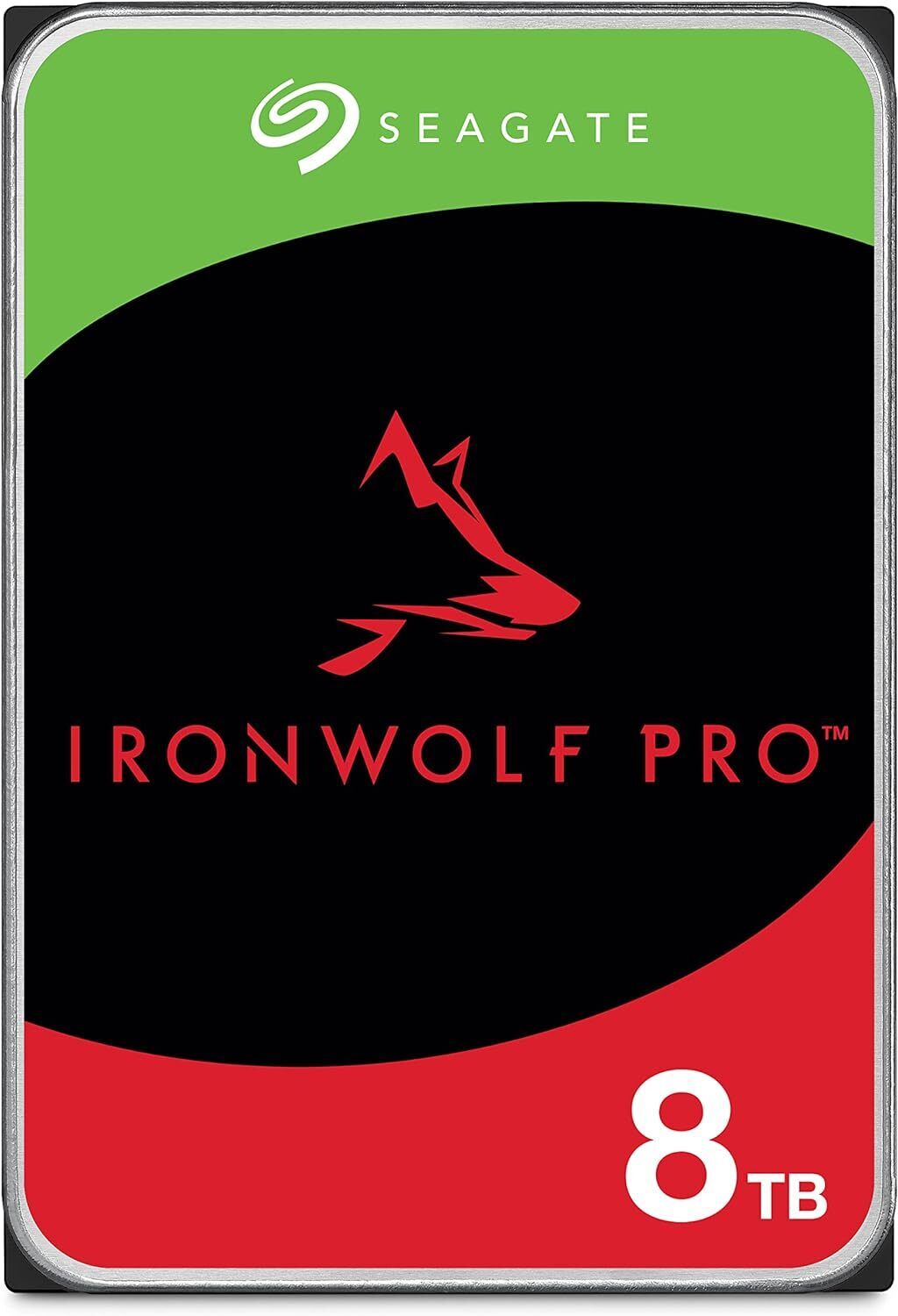 Seagate ST8000NT001 Hard Drive 8TB SATA 3.5 IronWolf Pro Bare