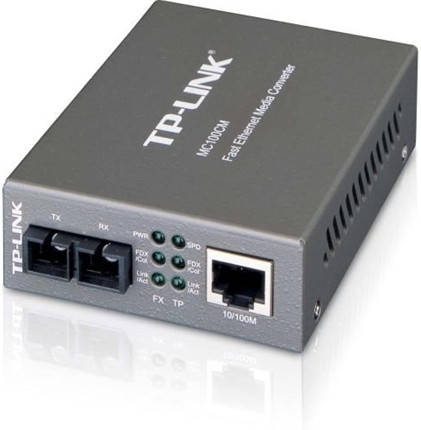 TP-Link MC100CM Network Fast Ethernet Media Converter 10 100M 2km Retail