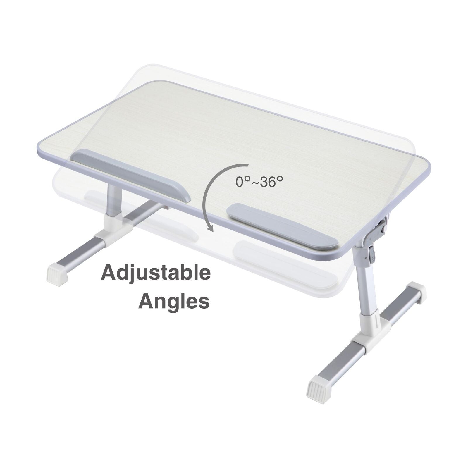 SIIG CE-MT2J12-S1 Adjustable Laptop Bed Desk for MacBook And PC