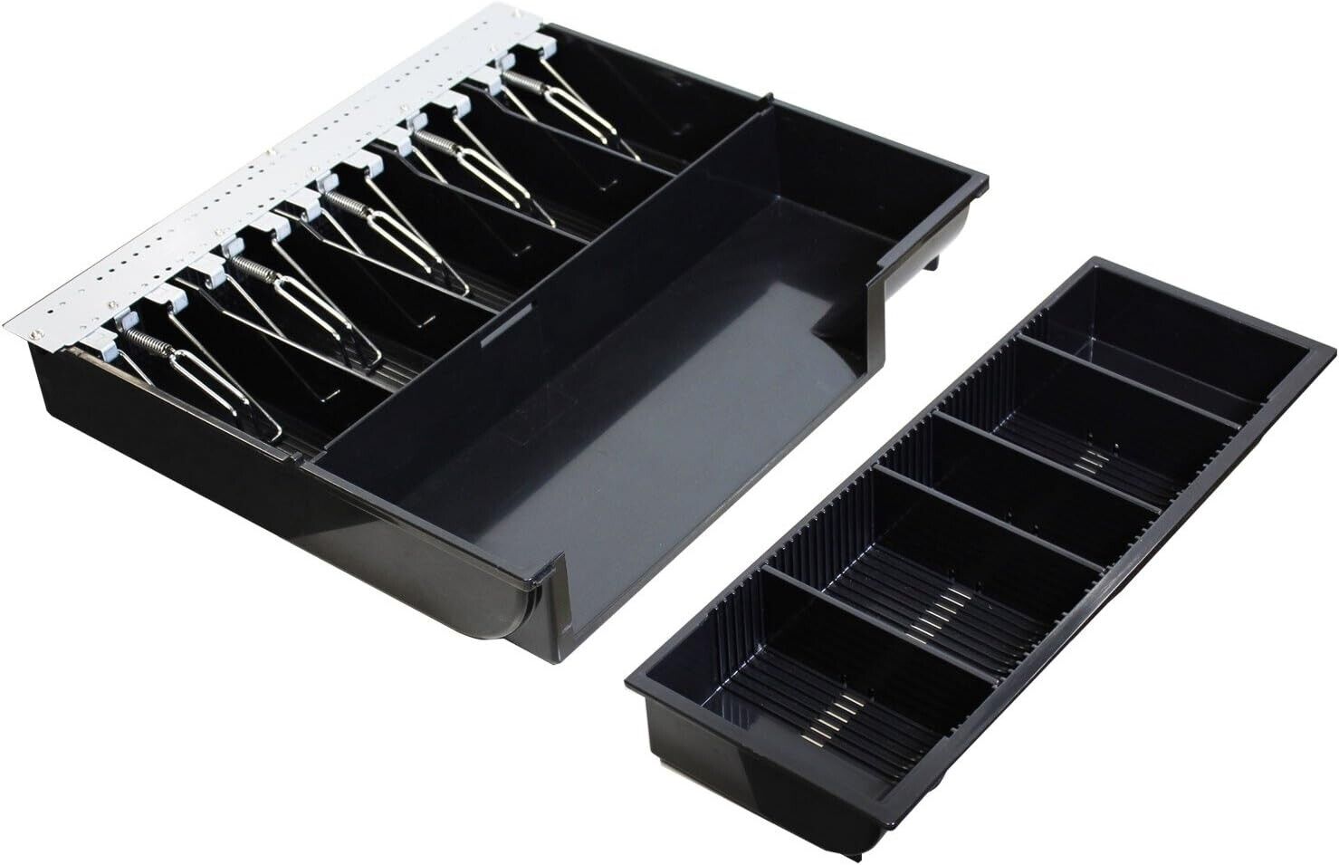Adesso MRP-16CD 16" POS 5 Bill 8 Coin Cash Tray Drawer w RJ12 Key Adj Dividers