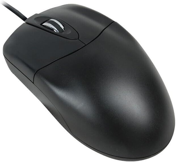 Adesso HC-3003PS 3 Button Optical Scholl Whell Mouse PS/2 USB 1000dpi Plug Play