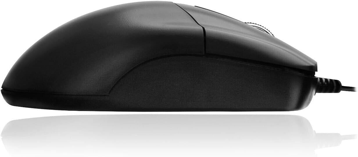 Adesso HC-3003PS 3 Button Optical Scholl Whell Mouse PS/2 USB 1000dpi Plug Play