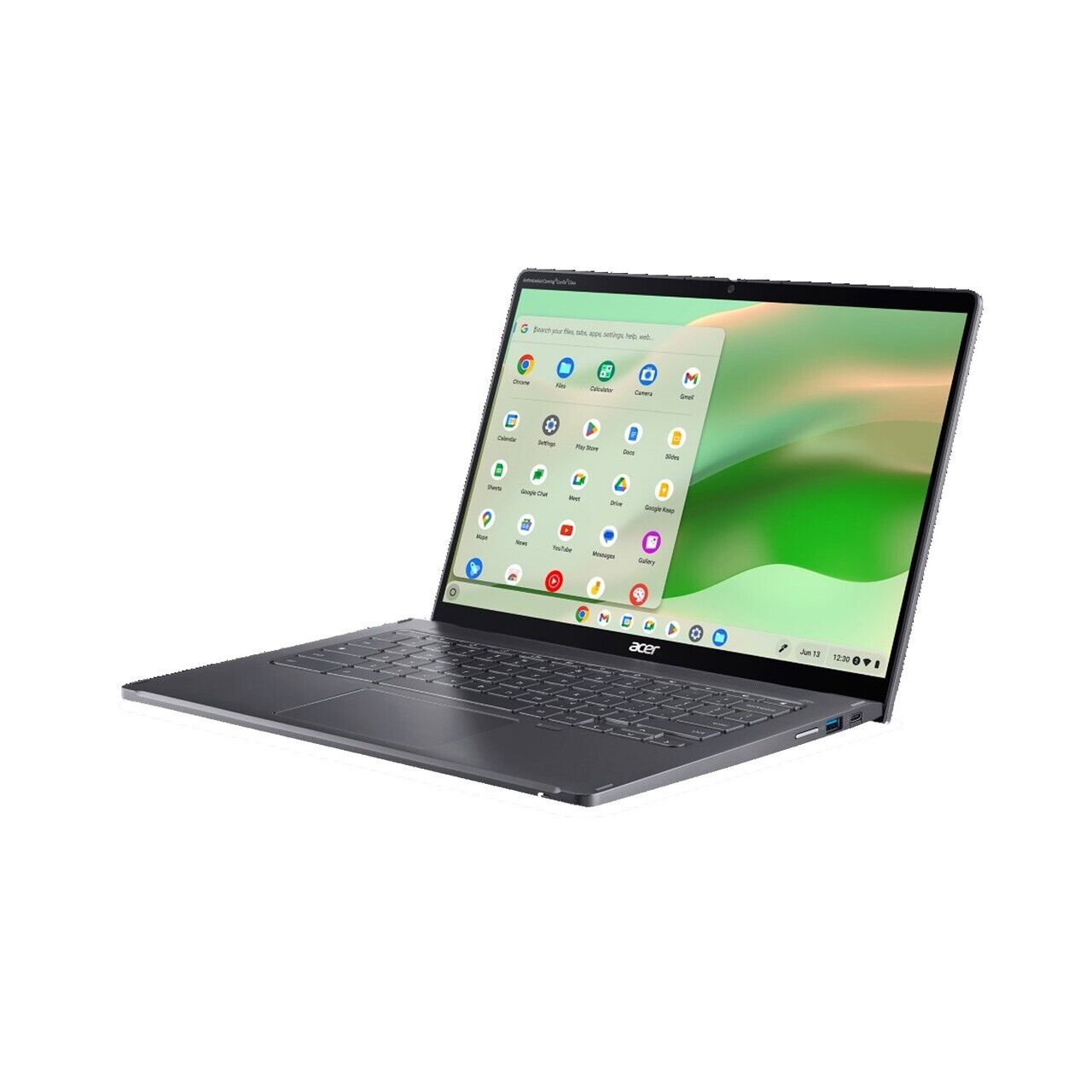 Acer NX.KLCAA.004 Touchscreen Chromebook Spin 514 14" i3-1315U 8G 256GB SSD Iron