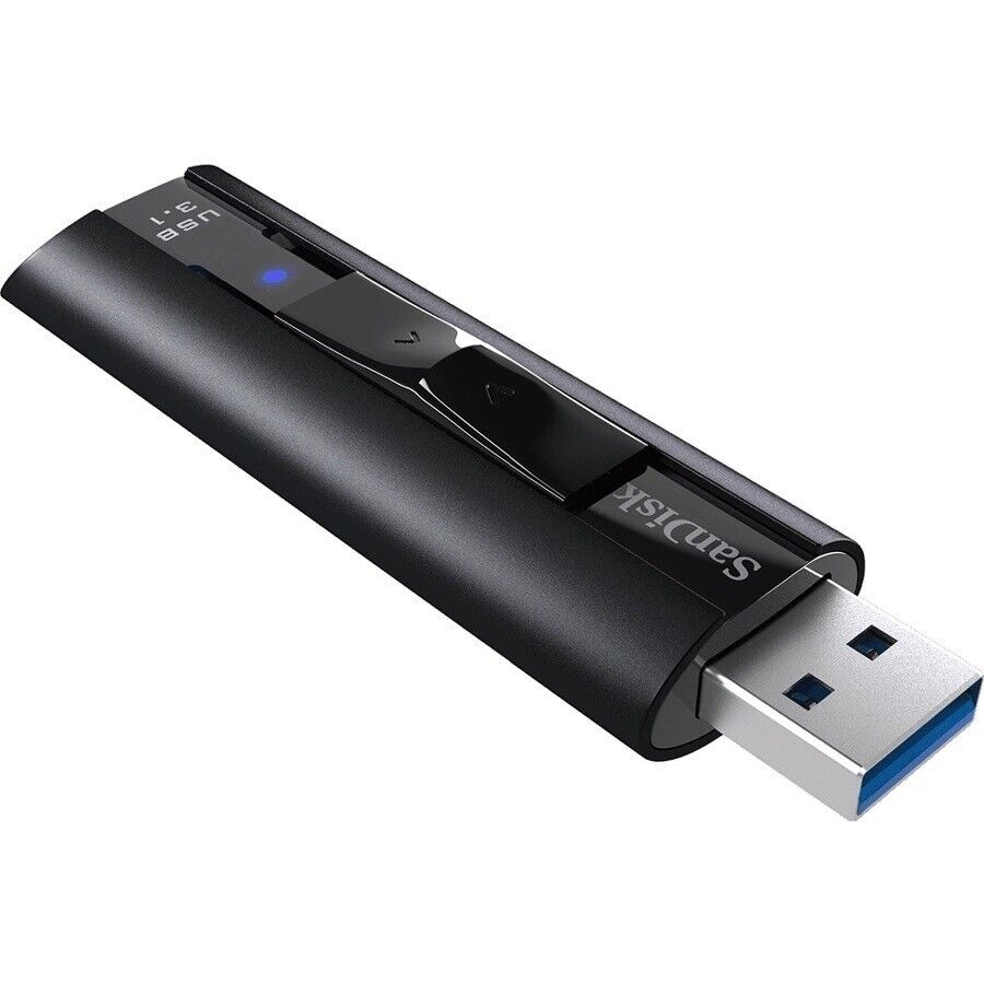 SanDisk SDCZ880-128G-A46 Extreme PRO USB 3.1 Flash Drive 128GB 420mb Read BLACK