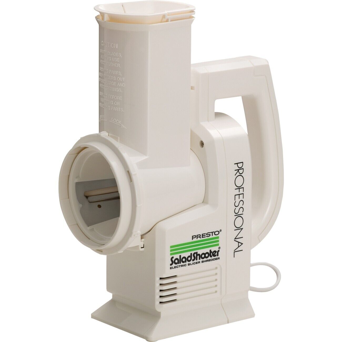 Presto 02970 Professional SaladShooter Electric Slicer Shredder Easy Cleaning