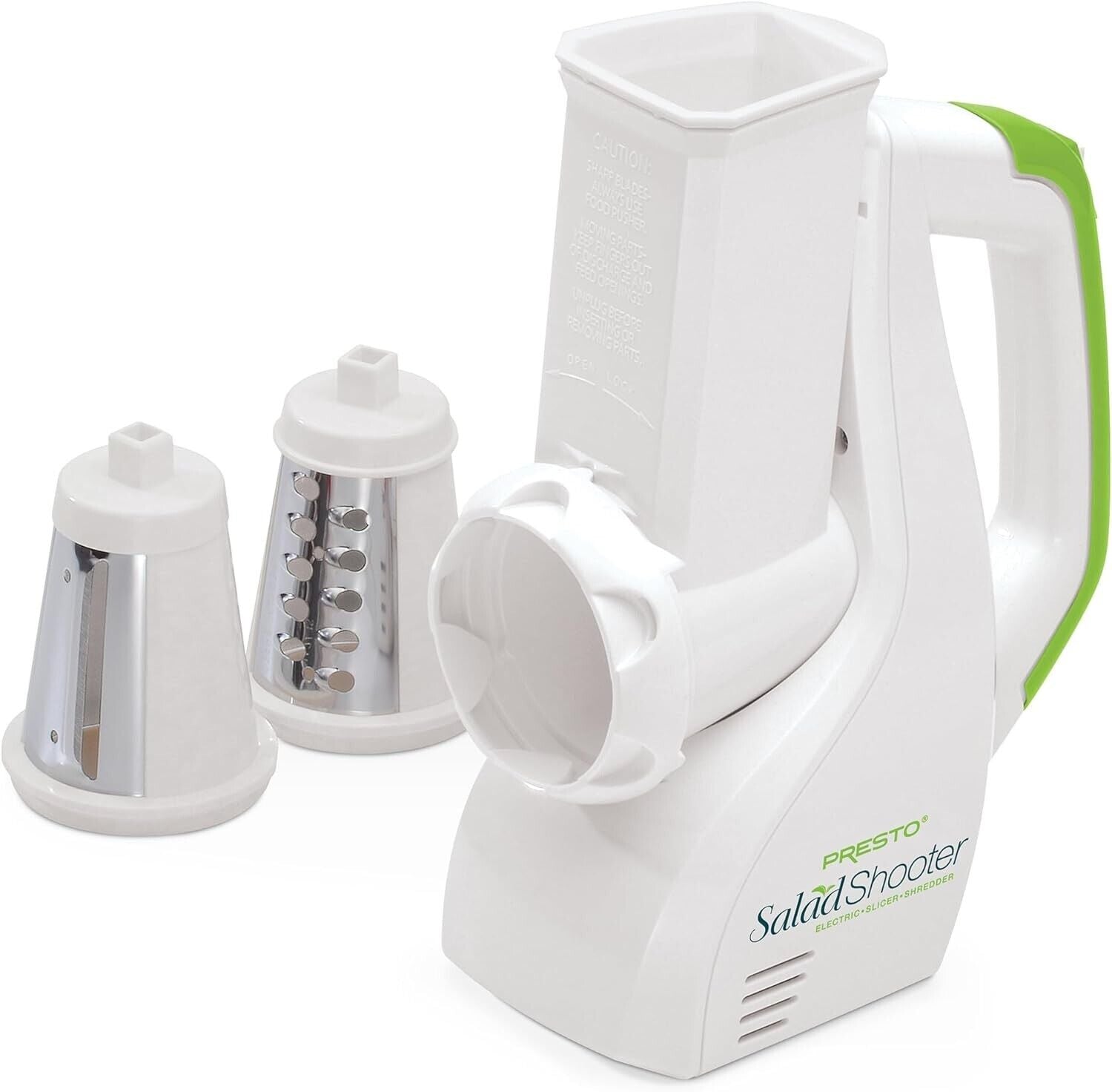 Presto 02970 Professional SaladShooter Electric Slicer Shredder Easy Cleaning