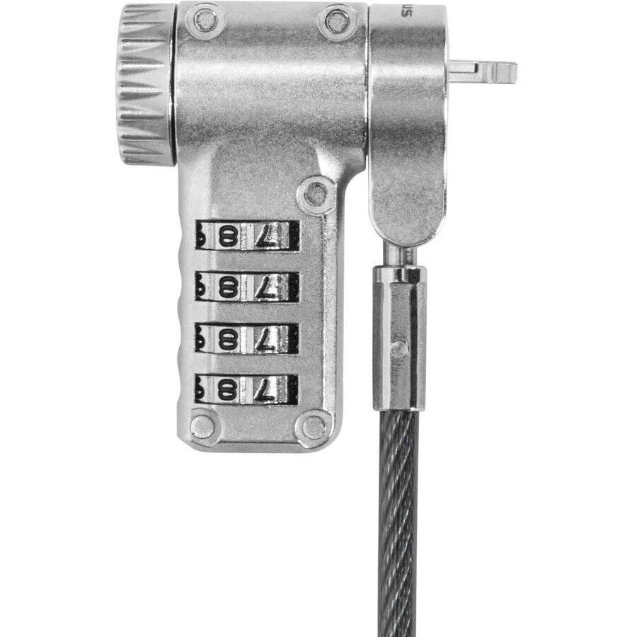 Targus ASP96GLX-S 6.5FT DEFCON 4-Digit T-Bar Combination Steel Lock Resettable