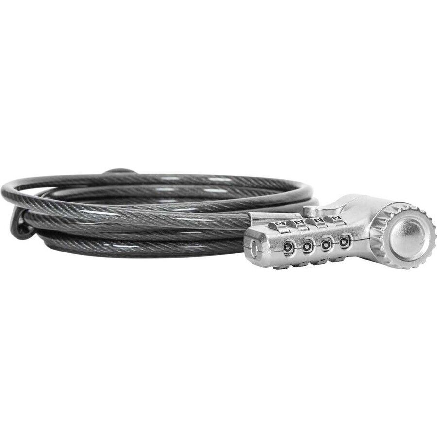 Targus ASP96GLX-S 6.5FT DEFCON 4-Digit T-Bar Combination Steel Lock Resettable