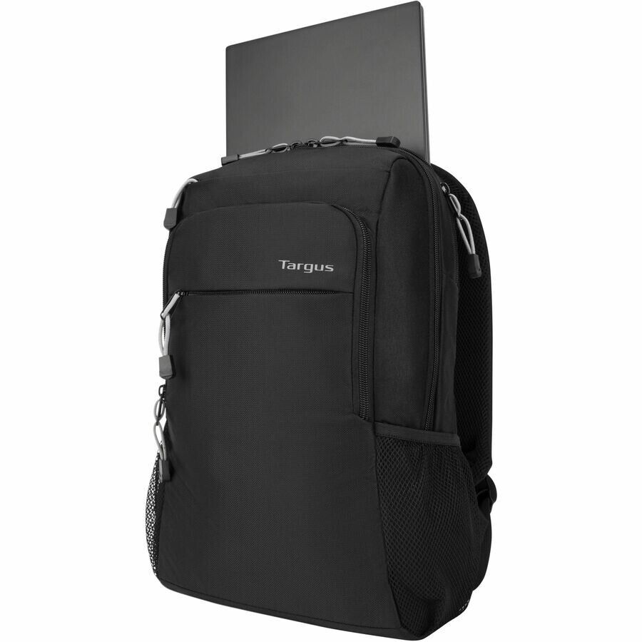 Targus TSB968GL 15" Intellect Notebook Backpack Carrying Case Shld Strap TAA BLK