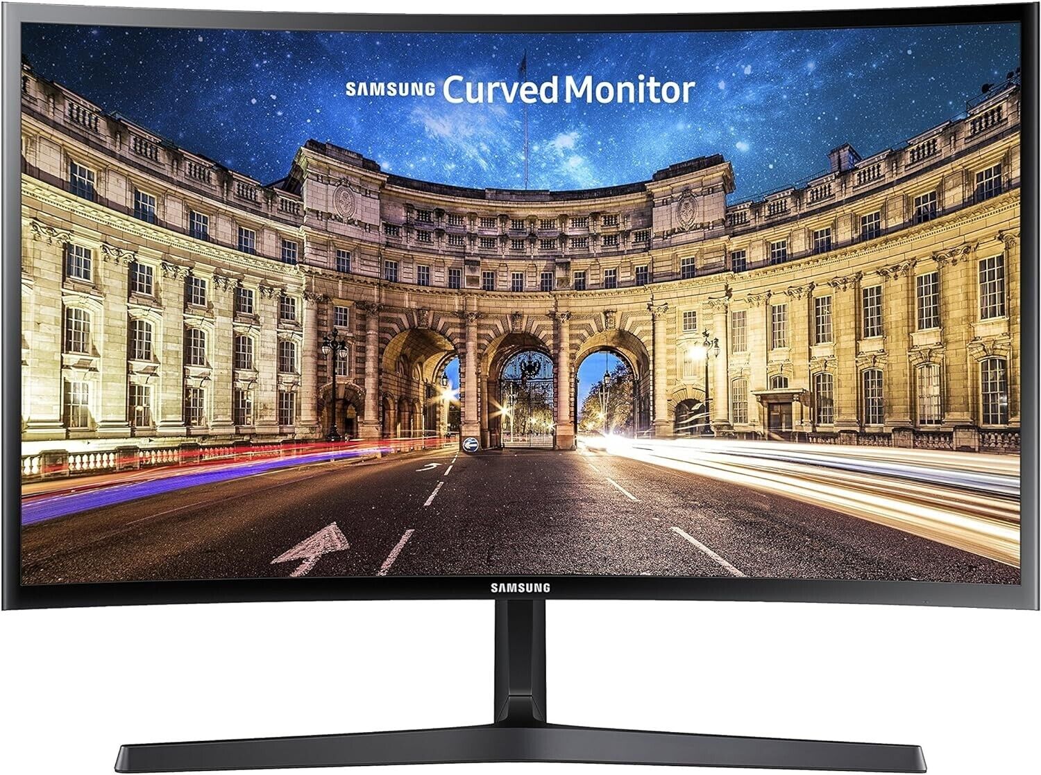 Samsung C27F390FHN 27" FHD Curved LCD Monitor 1920x1080 HDI- VGA VESA TAA