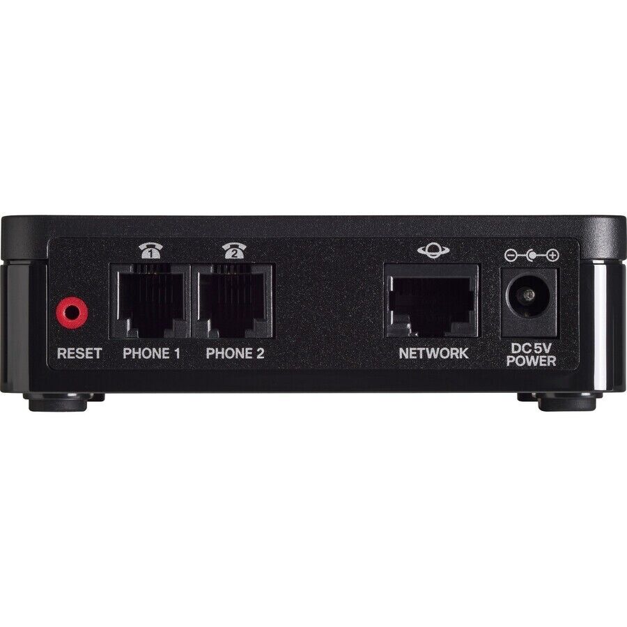 Cisco ATA191-K9 2 Port ATA Analog Telephone Adapter 2 FXS Gateway Wall Desktop