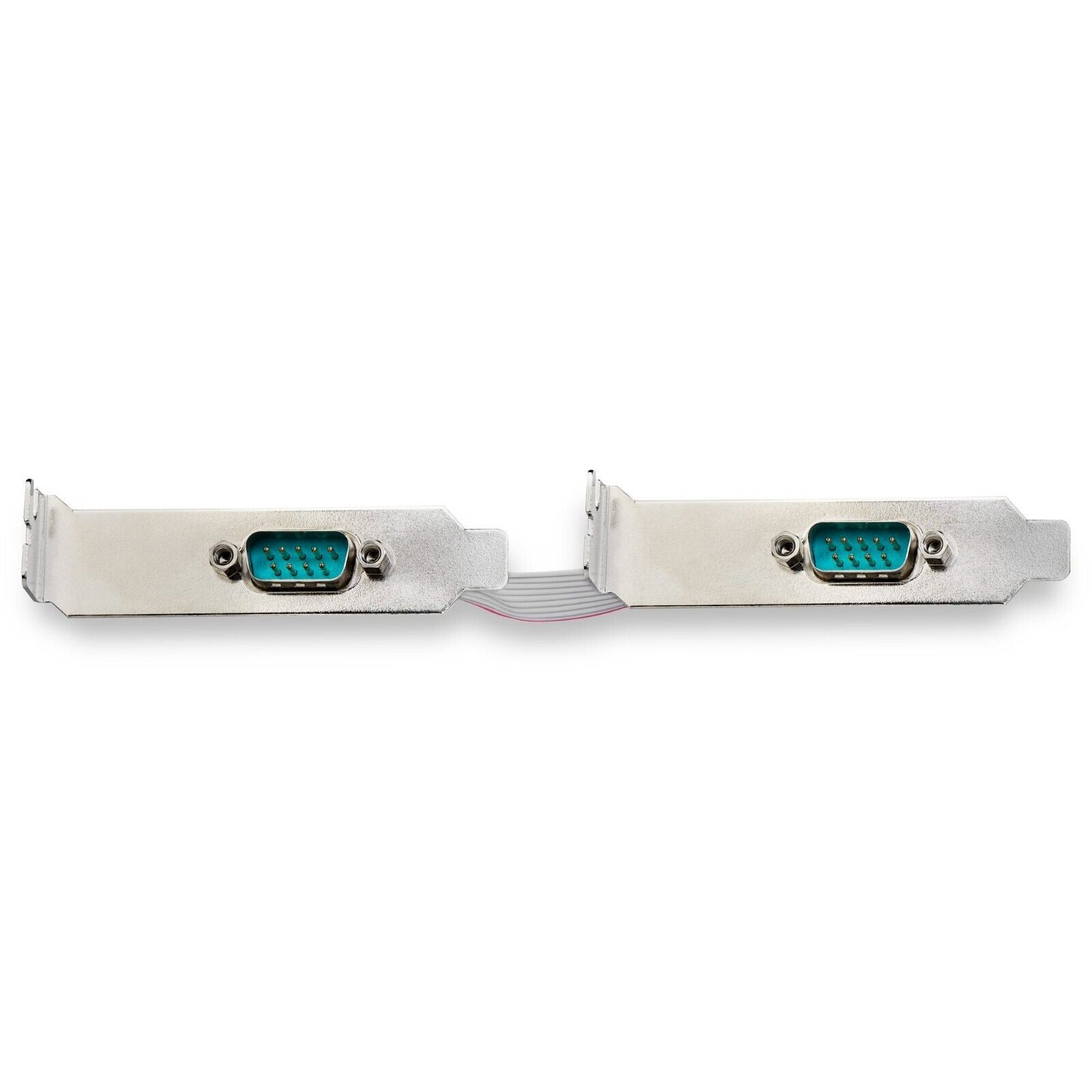 StarTech PEX2S953LP 2 Port RS232 DB9 Serial Adapter PCIe x1 LowPr Card LP4 Power
