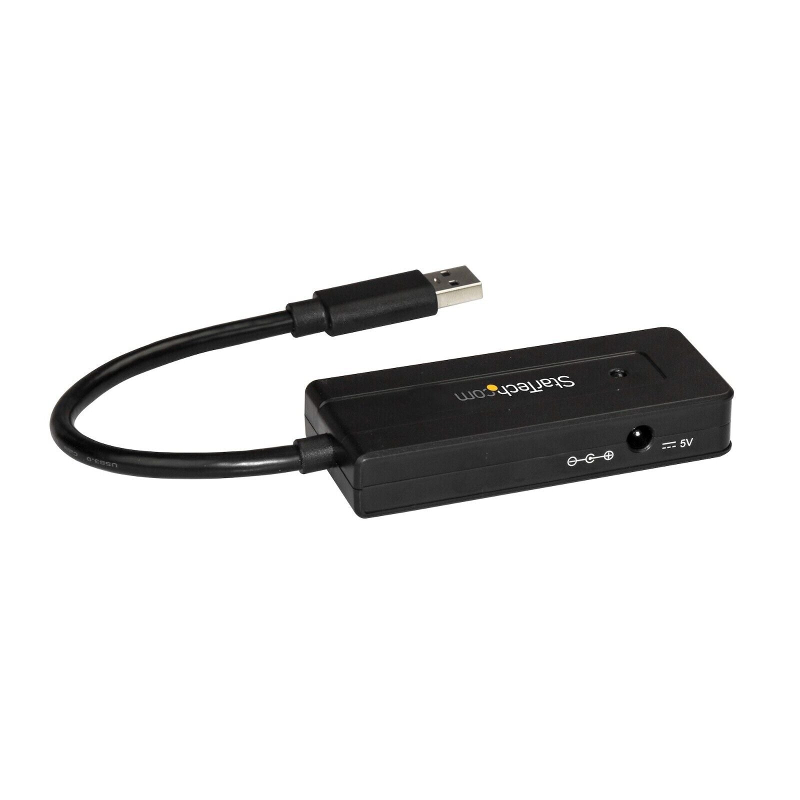 StarTech ST4300MINI 4 Port USB-A 3.0 SuperSpeed Mini Hub w Power Adapter