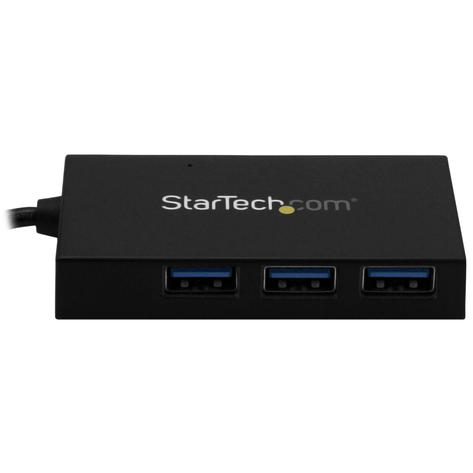StarTech HB30A3A1CFB 4 Port Mini USB Hub Dngl 3x USB-A 1x USB-C SuperSpeed Black