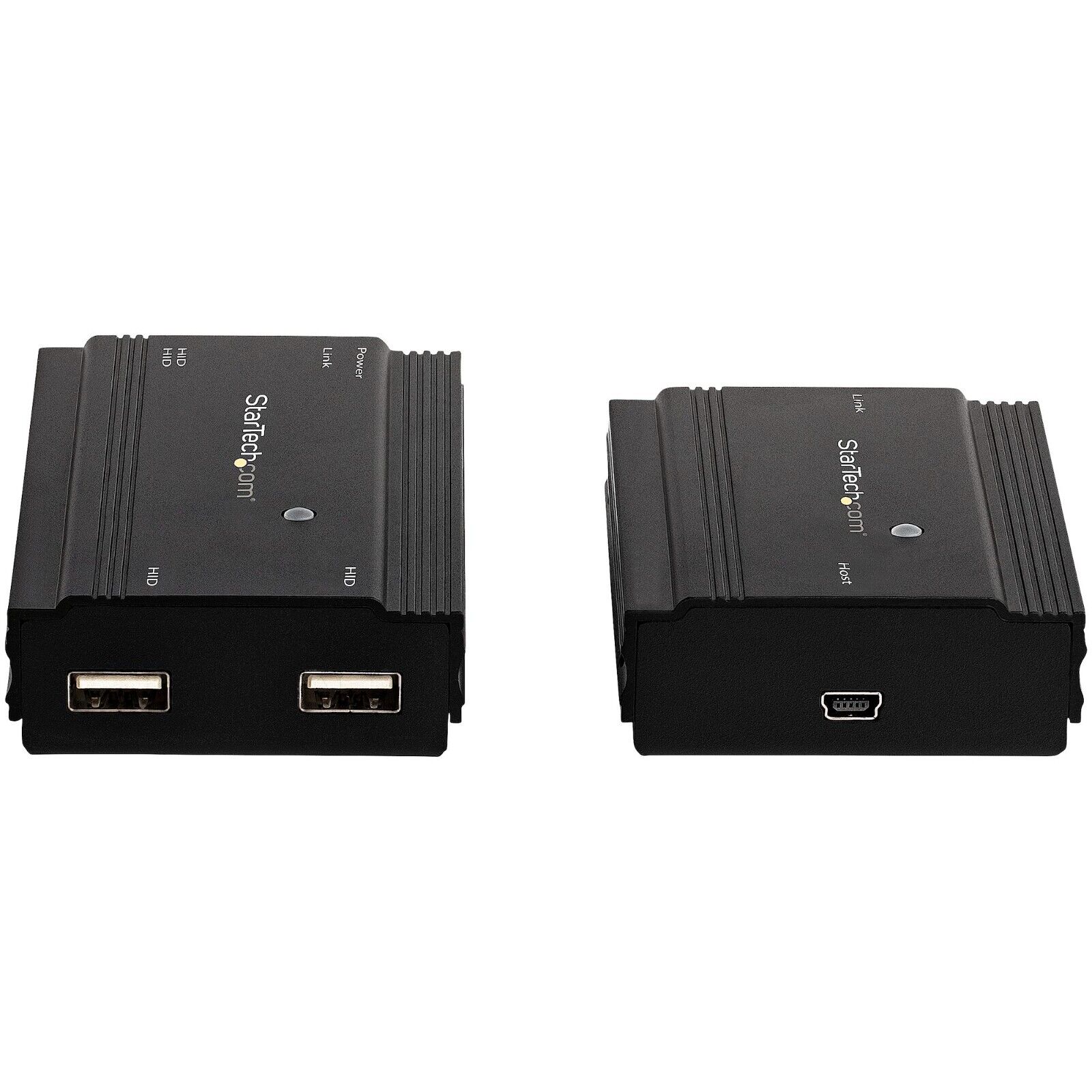 StarTech USB2004EXT100 4 Port USB Extender Hub over CAT5e/CAT6 RJ45 4xUSB-A BLK
