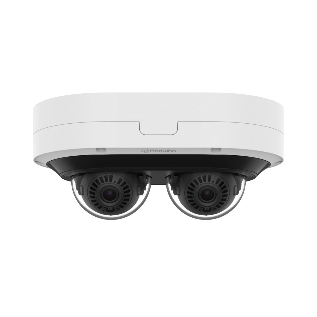 Hanwha PNM-12082RVD 6MPx2-Channel Multi-Directional IP Dome Camera, 3.54-6.69mm