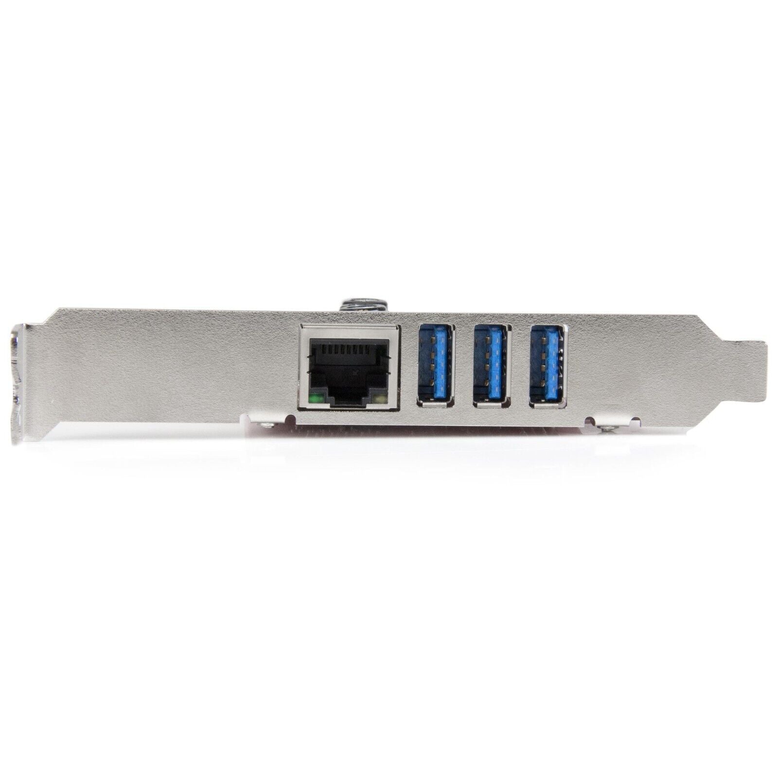 StarTech PEXUSB3S3GE 3 Port USB 3.0 Gigabit Ethernet PCIe Adapter Card Low Prof