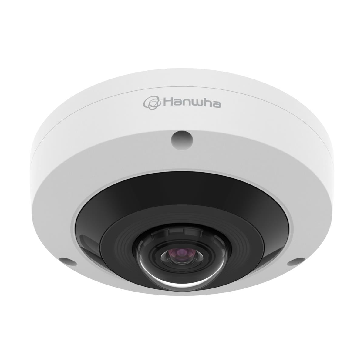 Hanwha HCF-8011RV 5MP IR Wisenet HD+ Outdoor Fisheye Camera, 1.16mm Lens