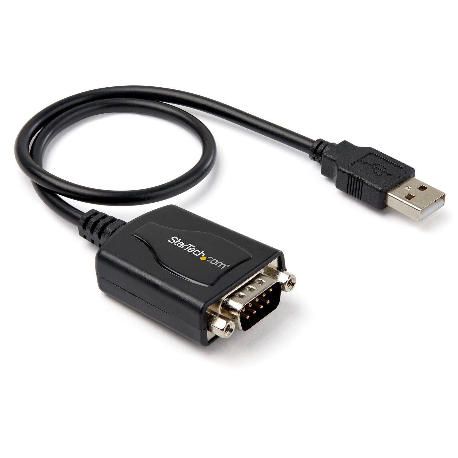 StarTech ICUSB2321X 1Port USB to DB9 RS232 Serial Adapter Cable w COM Retention