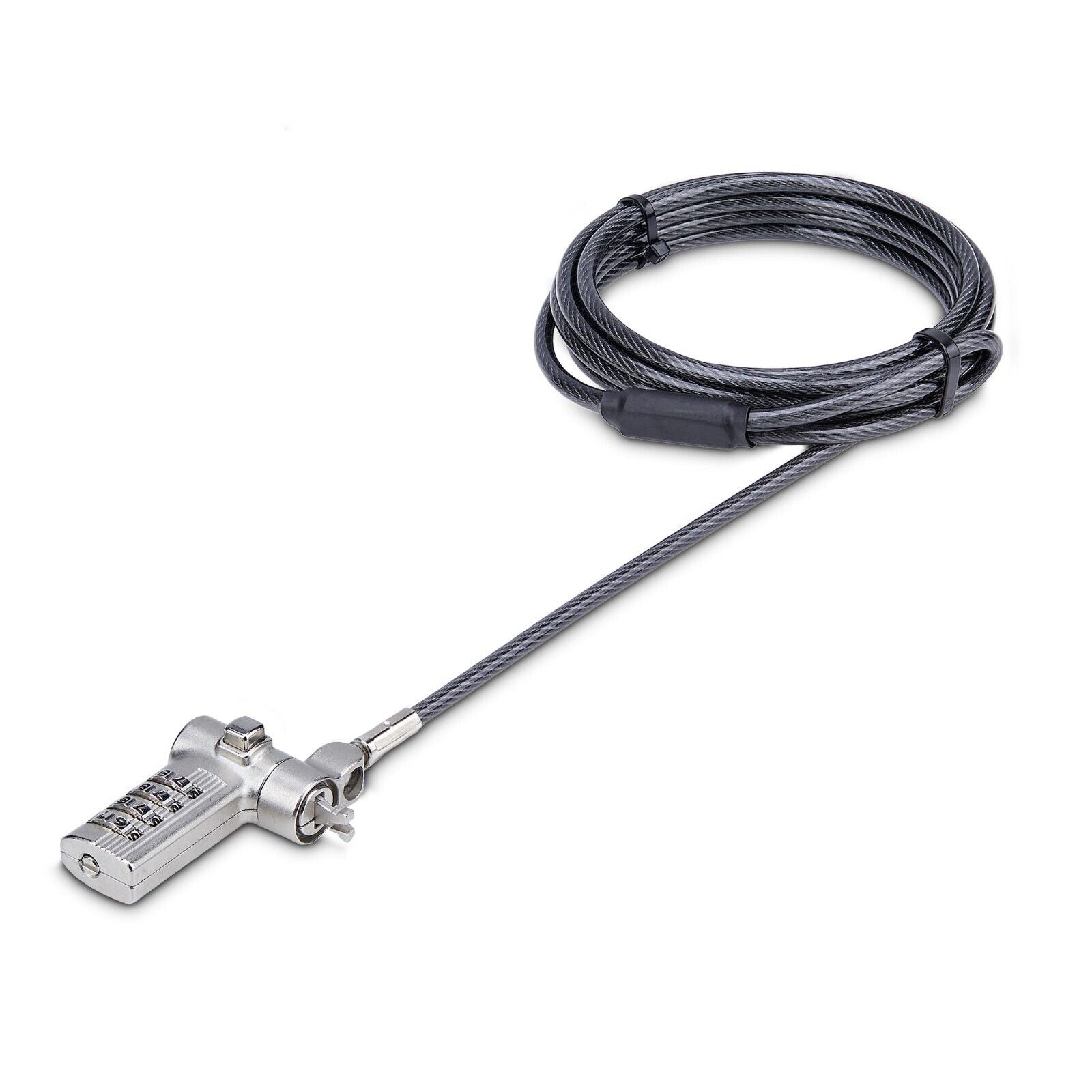StarTech UNIVC4D-LAPTOP-LOCK 6Ft (2M) Universal Laptop Comb Security Lock Cable