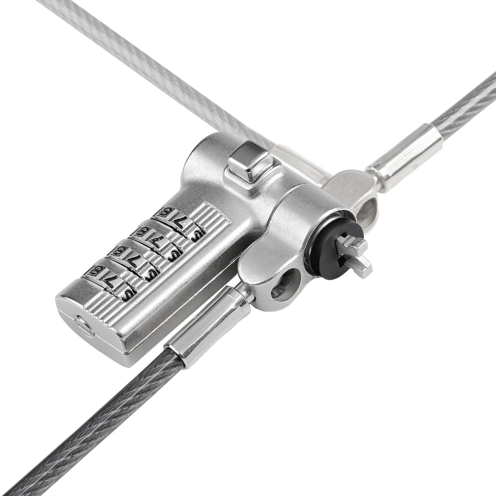 StarTech UNIVC4D-LAPTOP-LOCK 6Ft (2M) Universal Laptop Comb Security Lock Cable