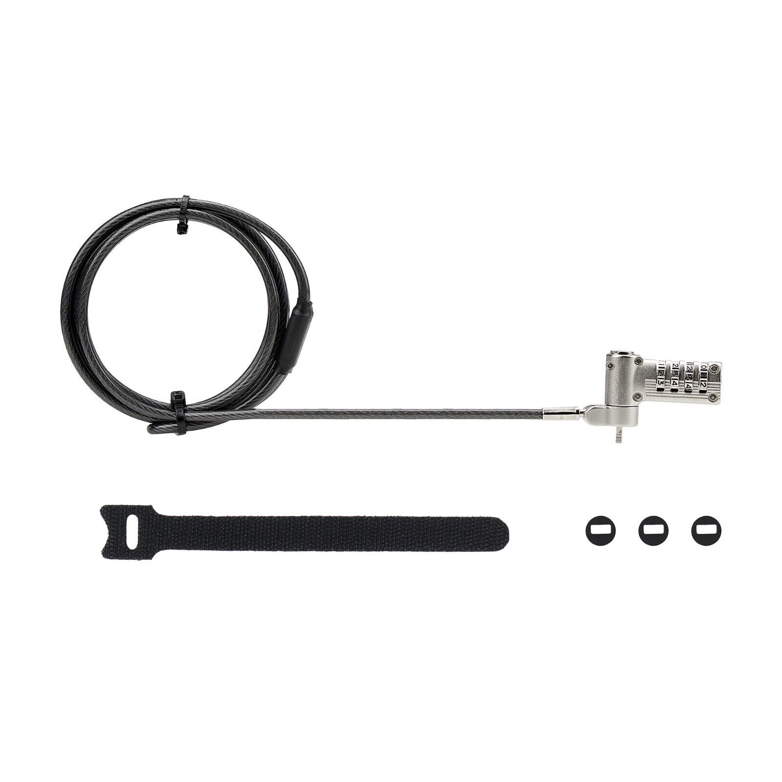 StarTech UNIVC4D-LAPTOP-LOCK 6Ft (2M) Universal Laptop Comb Security Lock Cable