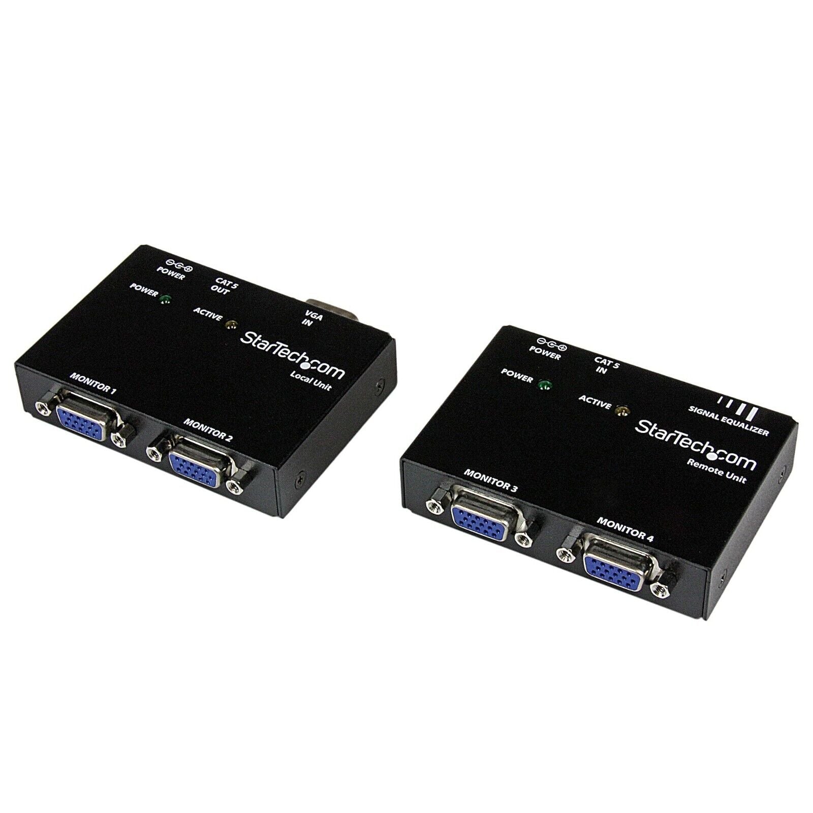 StarTech ST121UTP VGA Video Over CAT5 Extender 2 Monitors up to 500Ft Black Box
