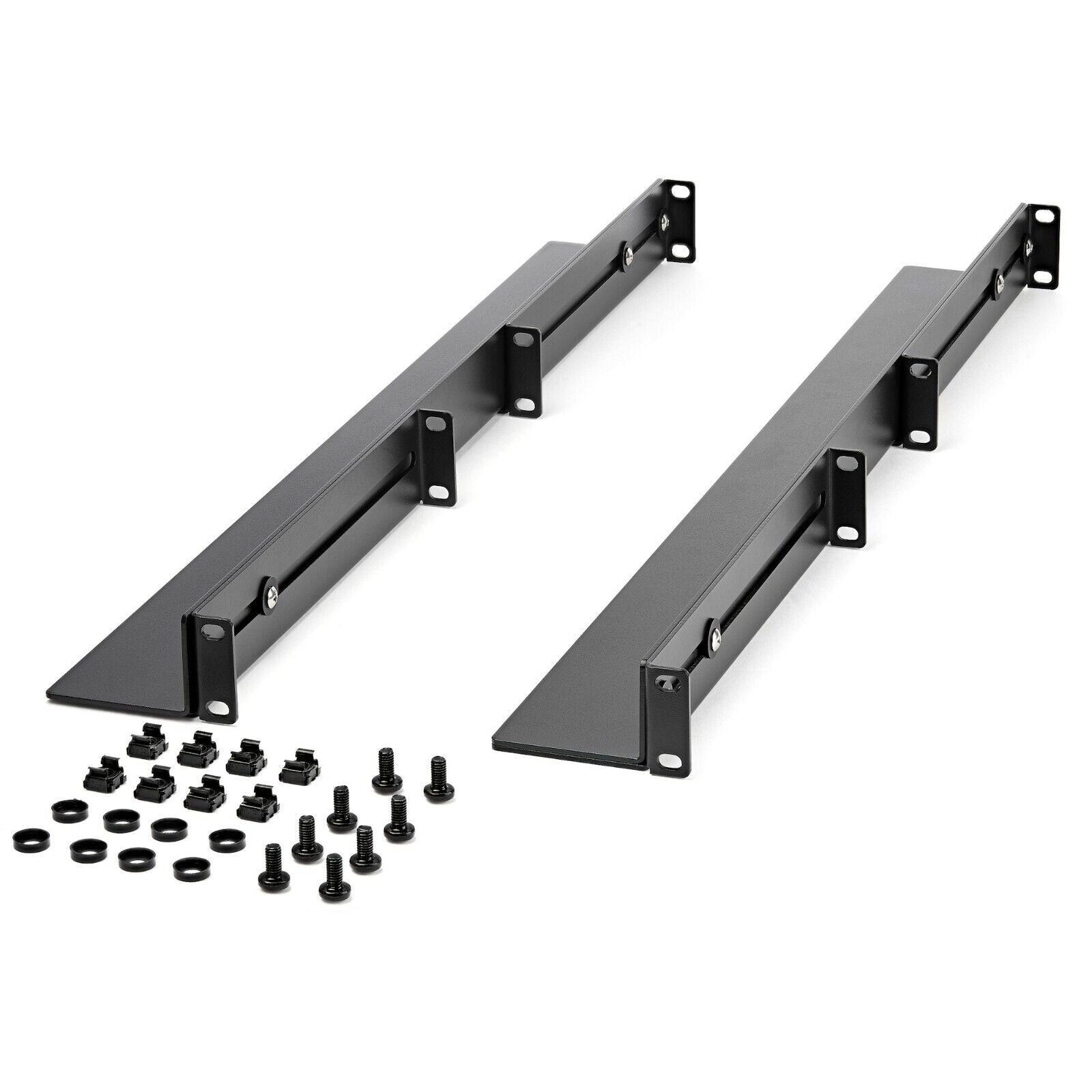 StarTech UNIRAILS1UB 1U 19" 4Post Server Rack Rails 24-36Inch Adjustable Depth