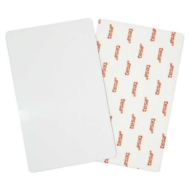 HID 1324GAV22 Direct Image PVC 22 Mil Glossy Adhesive Back Label, ISOProx II