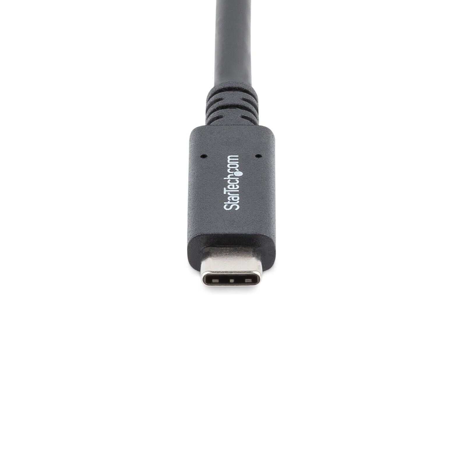 StarTech USB315C5C6 6Ft USB C to USB C M/M IF-Certified Charge Sync Black Cable