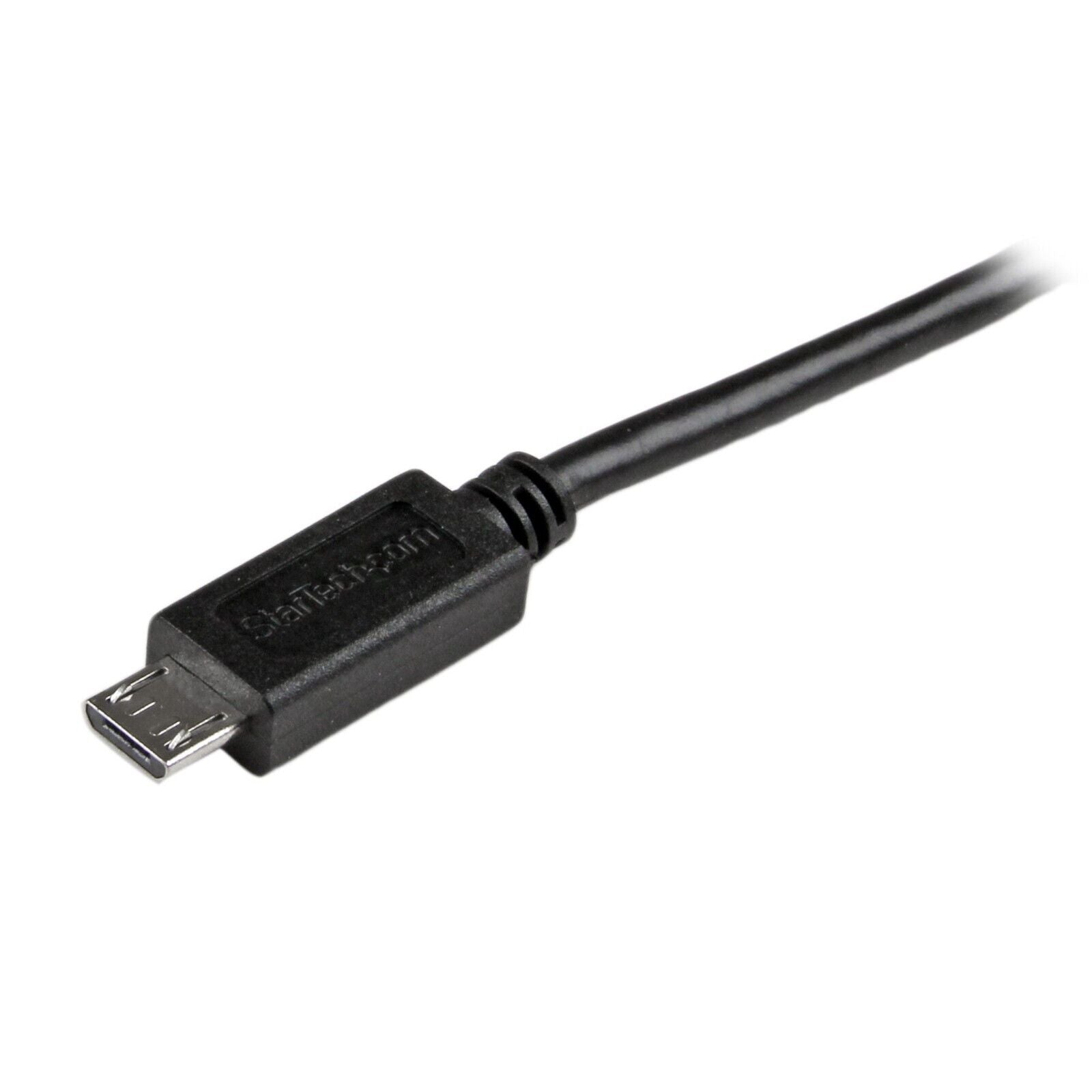 StarTech USBAUB6BK 6Ft USB A to Micro B M/M Charging Sync Cord for SmartPhone
