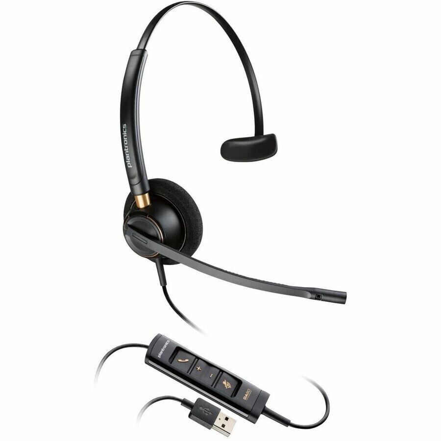 HP Poly 783R0AA EncorePro 515 Monoaural with USB-A Headset - Mono - USB Type A