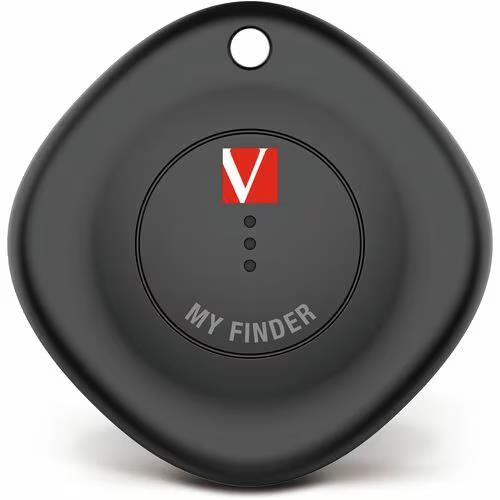 Verbatim 32132 3Pk MyFinder Bluetooth Apple Tracker Black White Purple KeyRing