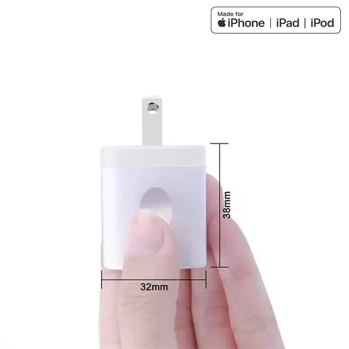 4XEM 4XAPPLKIT3 3ft 5W iPhone iPod Charging Kit MFi Certified Slim Whte Cord