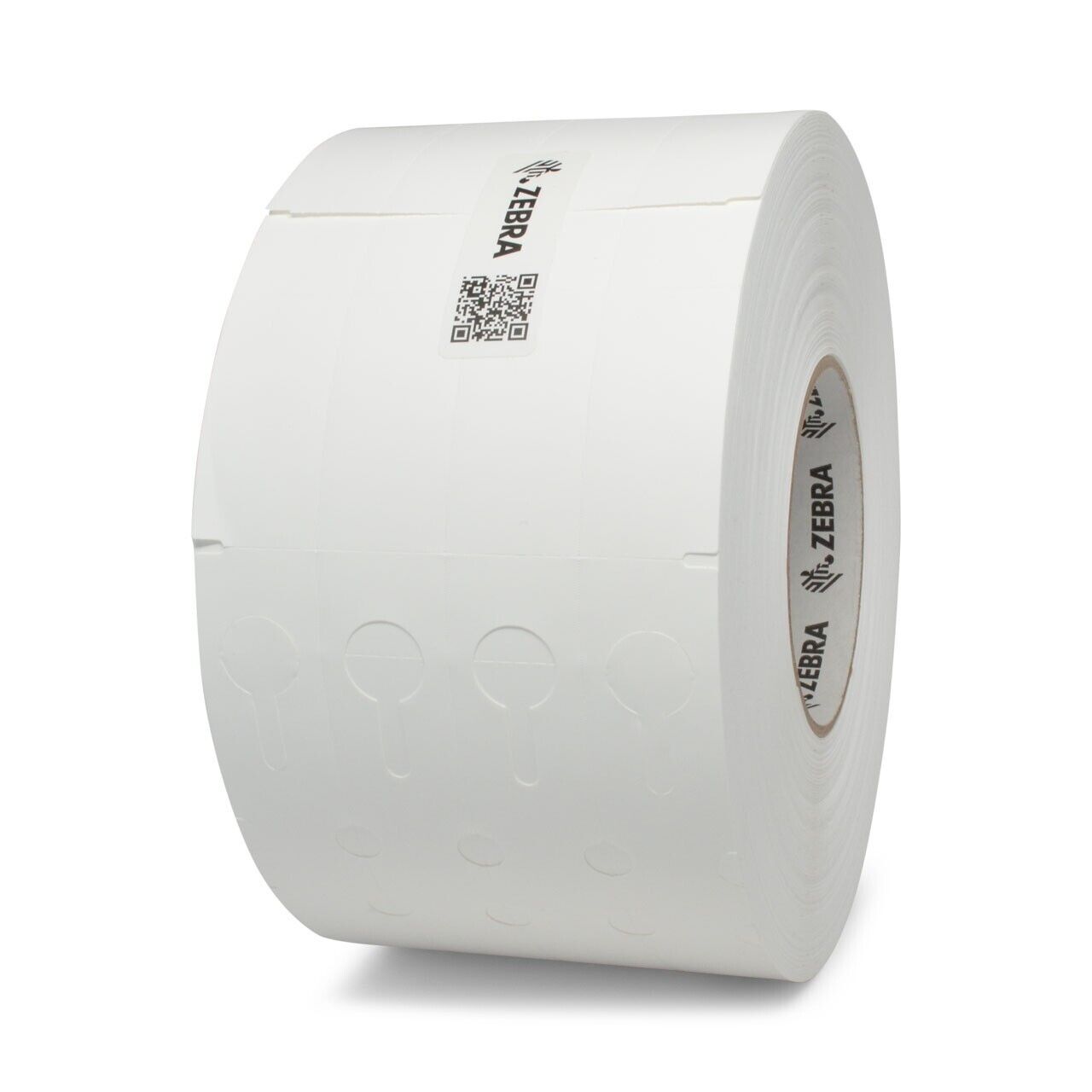 Zebra 69531 4/Pk 1920/Roll 1"x10" 8000T 7.0 Mil V-Max Thermal Tag Matte White