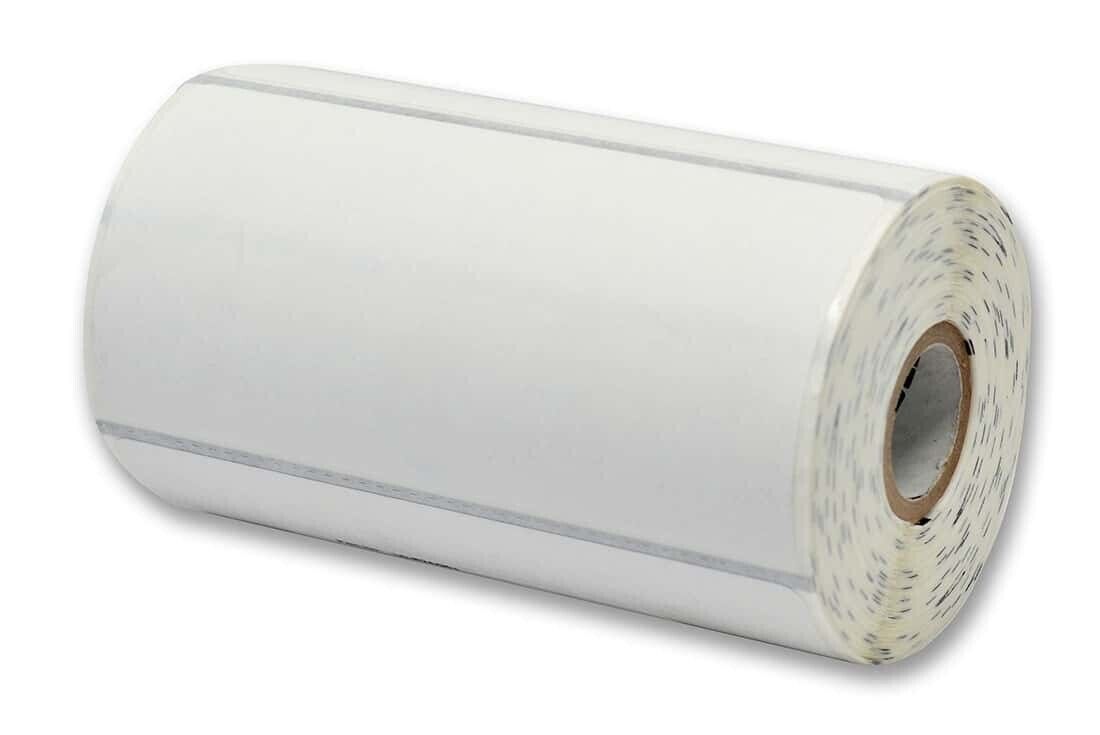 Zebra 10013885 4/Pk 2374/Roll 3.5"x1.13" 4000D Direct Thermal Perm Label White