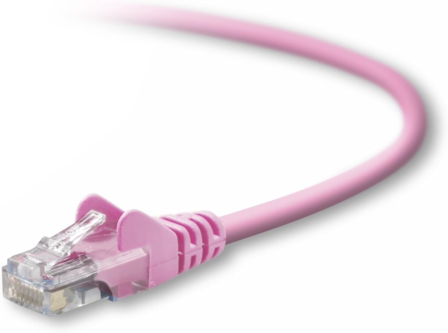 Belkin A3L791-10-PNK-S 10 Ft CAT5e RJ45 Ethernet Network Patch Cable Pink