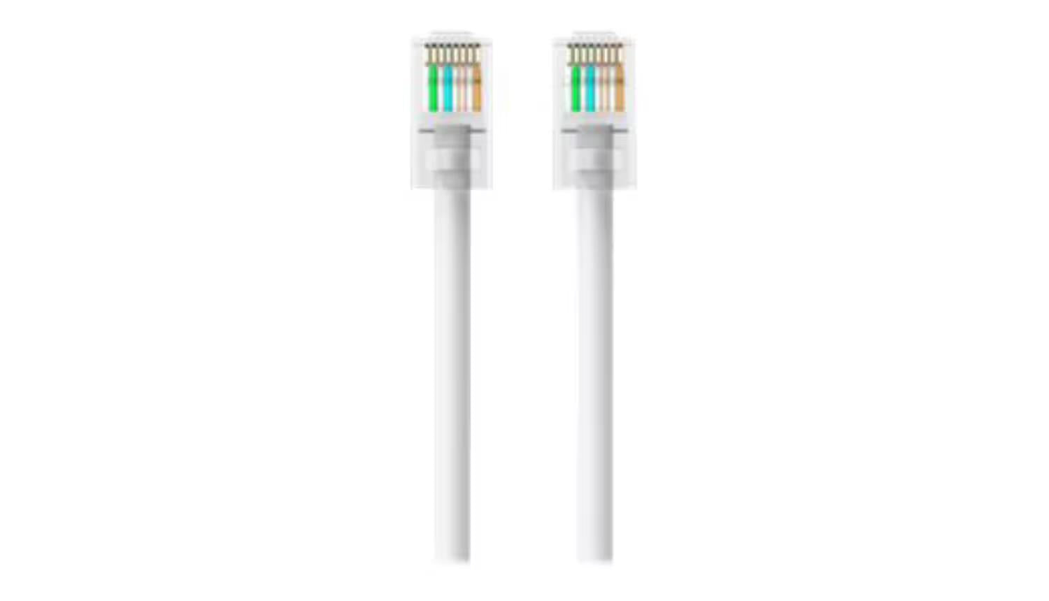Belkin A3L791-14-WHT-S 14Ft CAT5e RJ45 Snagless Ethernet Network Cable White