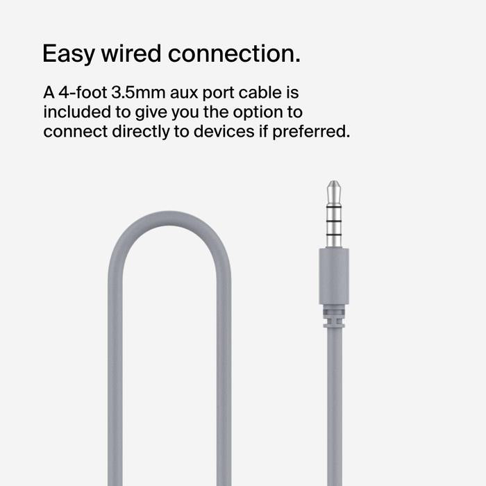 Belkin AUD002BTPKV3 SoundForm Mini 3.5mm USB Wireless on-Ear Kids Headphone Pink