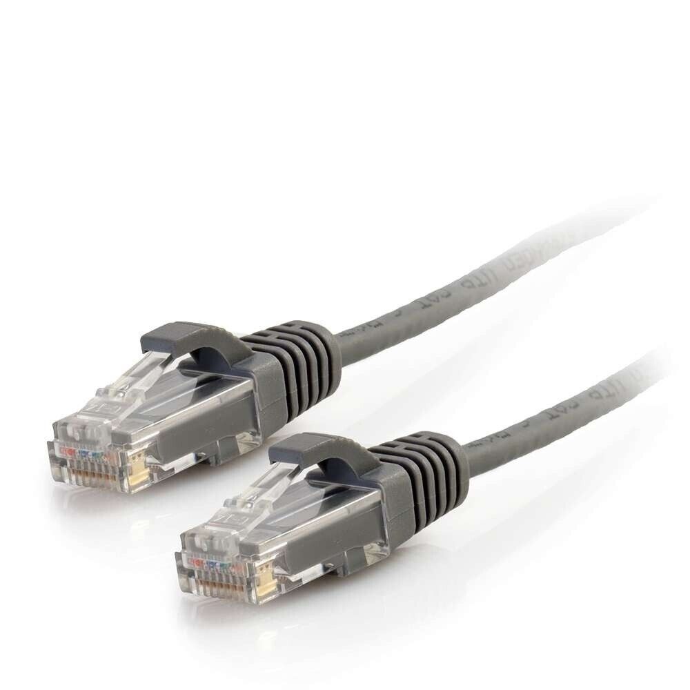 C2G 01093 7Ft (84") CAT6 Snagless RJ45 Ethernet Network Cable UTP Gray