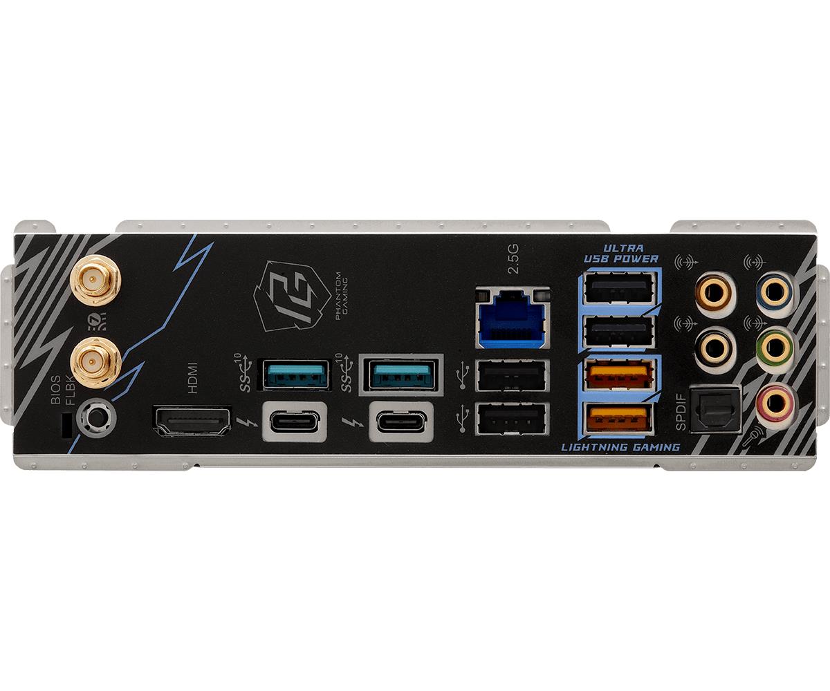 ASRock Z890 LIGHTNING WIFI MB Z890 Intel Core LGA1851 DDR5 2.5 LAN HDMI RAID ATX