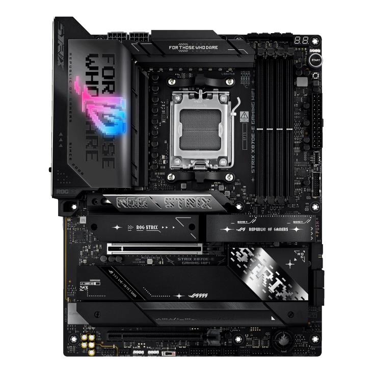 Asus ROG STRIX X870E-E GAMING WIFI AMD AM5 DDR5 HDI- USB4 M.2 SATA 5Gb-ETH ATX