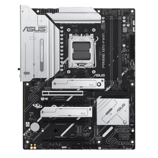 Asus PRIME X870-P WIFI AMD Ryzen AM5 DDR5 HDI- USB4 M.2 SATA 2.5Gb-ETH BT ATX