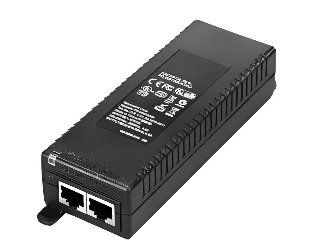 Microchip PD-9001GR/AT/AC-US Single Port 30W Indoor PoE Midspan 802.3at Comp